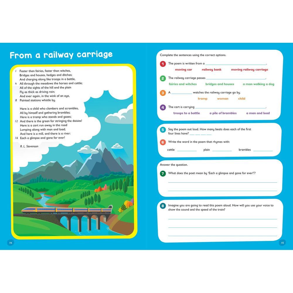 كتاب الأنشطة Comprehension Ages 7-9