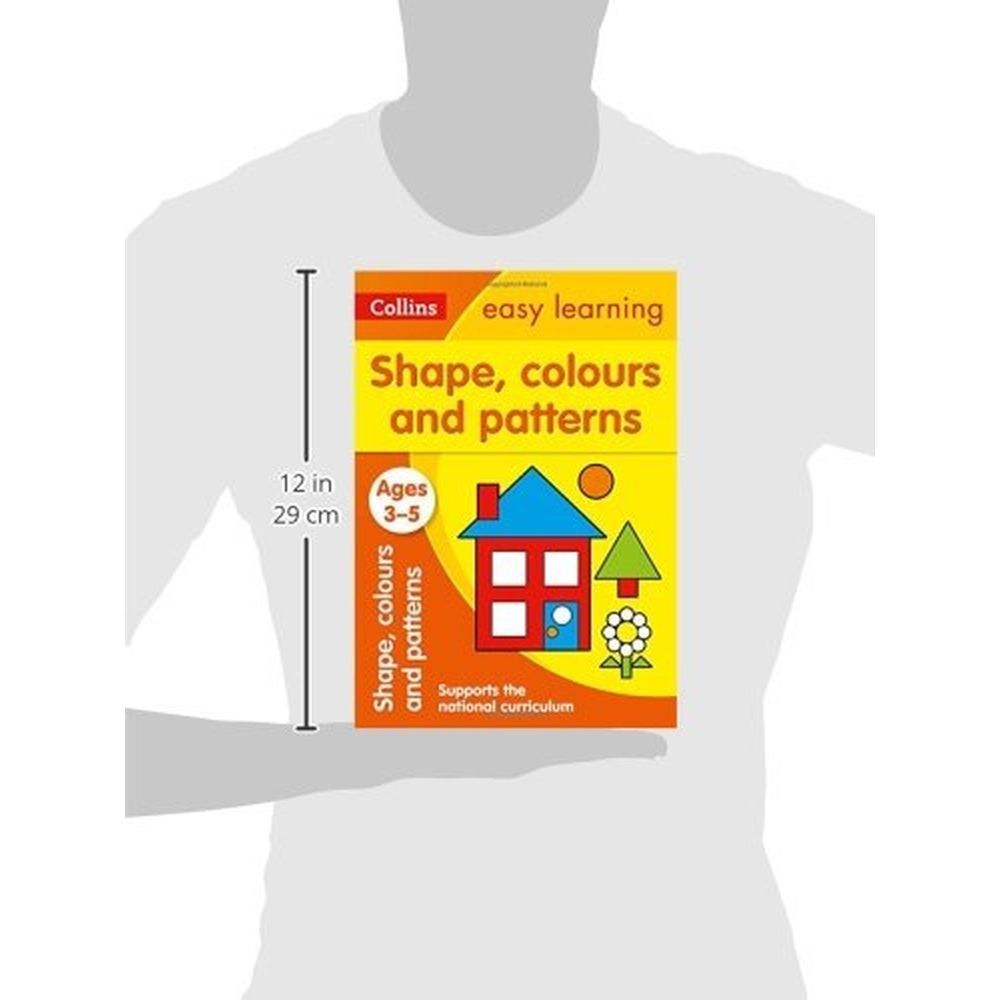 كتاب الأنشطة Shapes, Colours and Patterns Ages 3-5