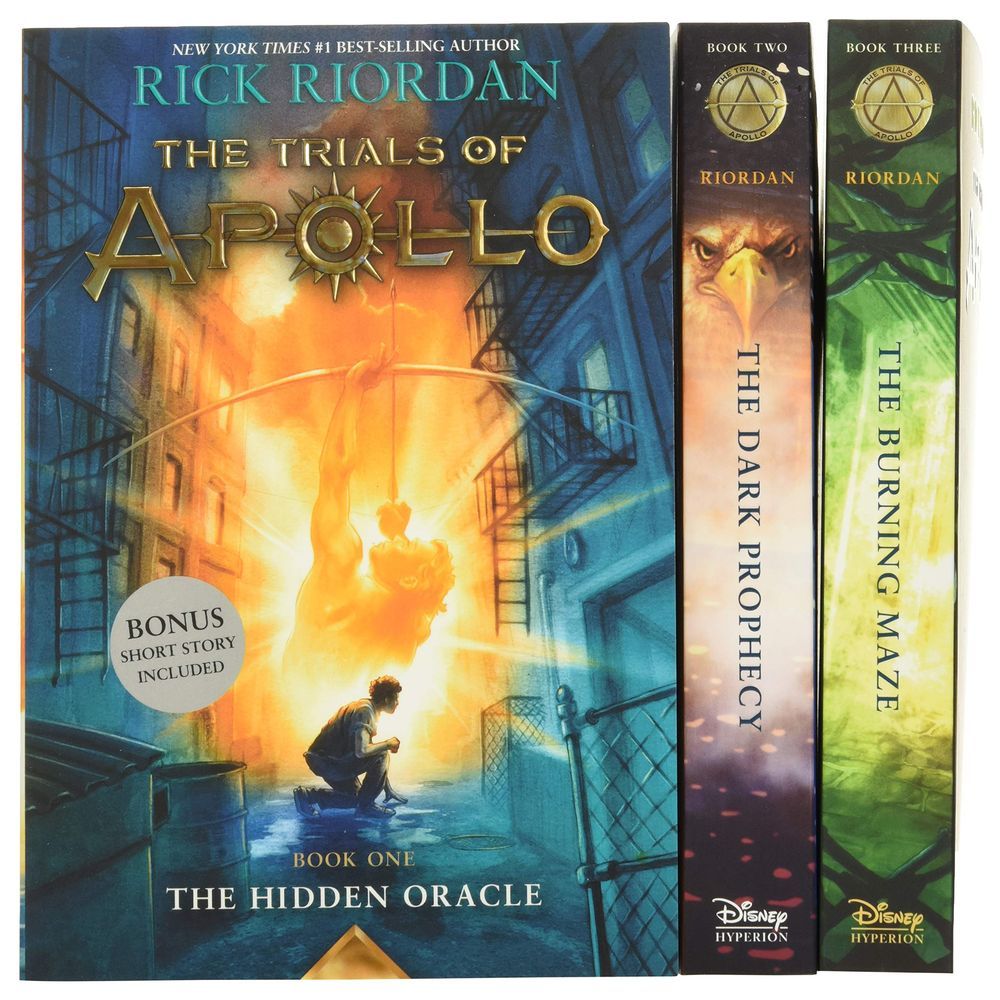  كتاب the trials of apollo set of 3 books