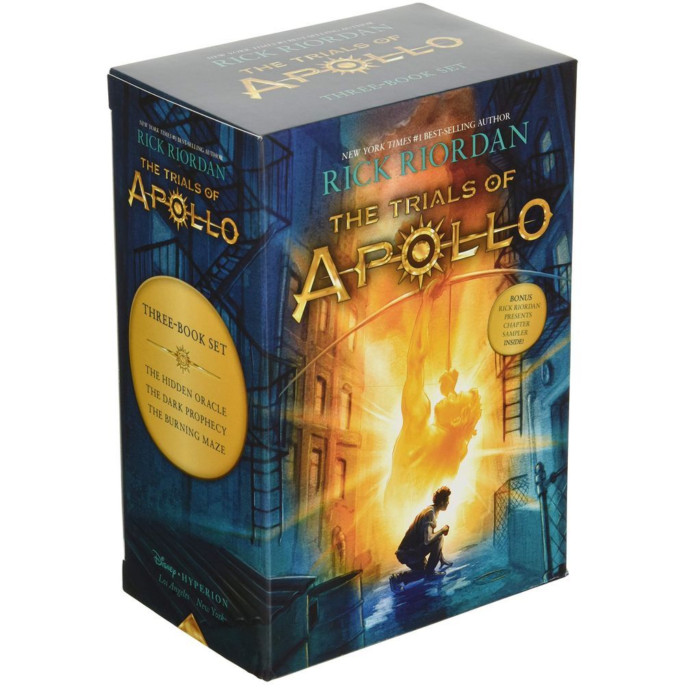  كتاب the trials of apollo set of 3 books