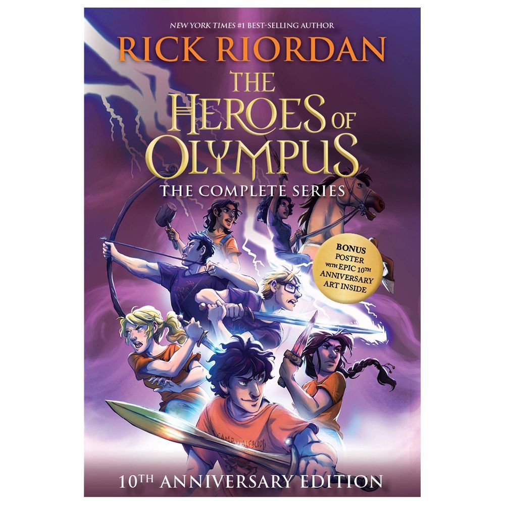  كتاب the heroes of olympus set of 5 books