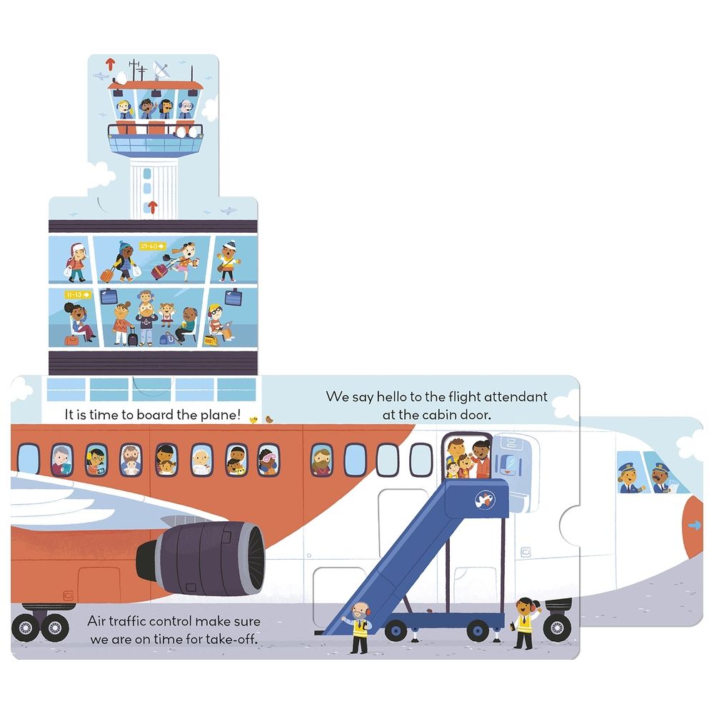 كتاب Little World: At The Airport: A Push-And-Pull Adventure