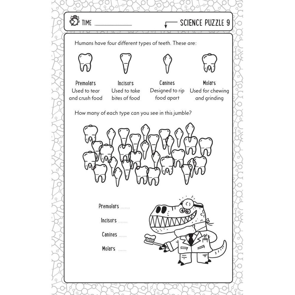  كتاب science puzzles for clever kids