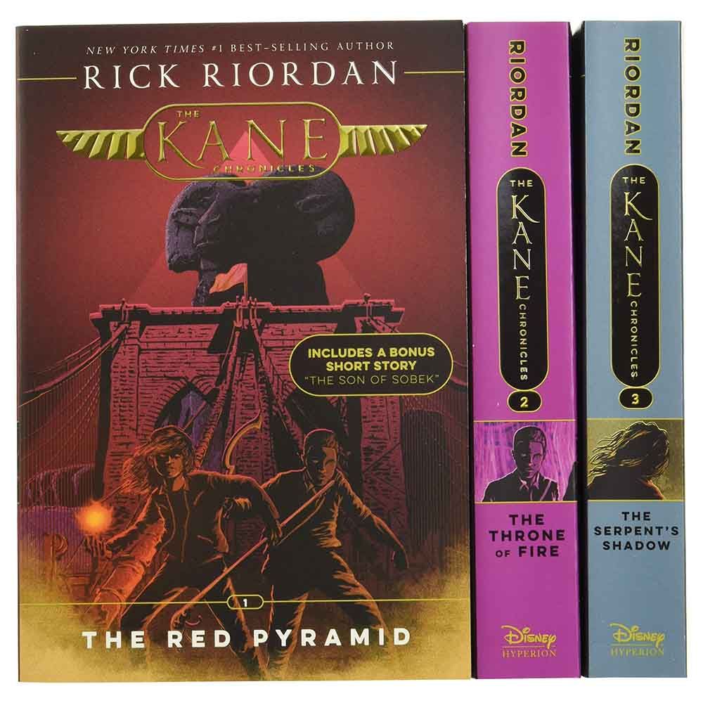  كتاب the kane chronicles, paperback box set of 3 books