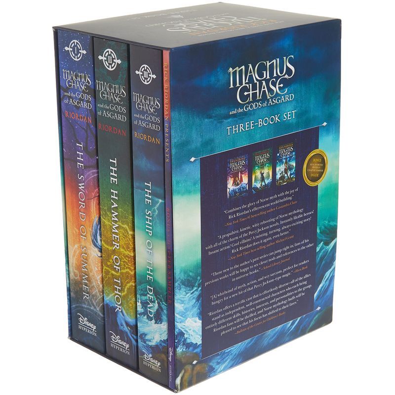 Magnus Chase And The Gods Of Asgard Set Of 3 Books