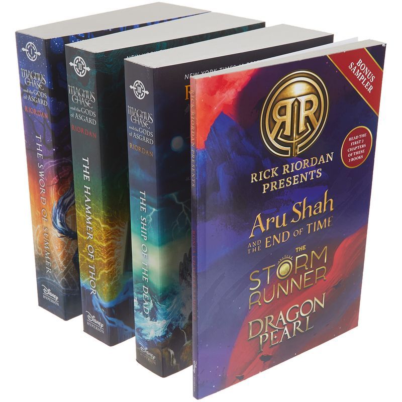 Magnus Chase And The Gods Of Asgard Set Of 3 Books