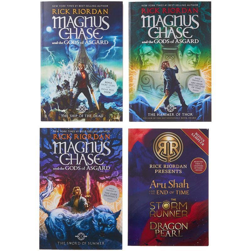 Magnus Chase And The Gods Of Asgard Set Of 3 Books