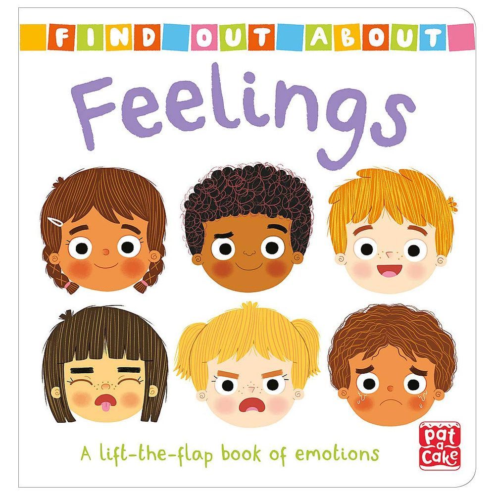 كتاب بطيات للفتح Find Out About: Feelings: A Lift-The-Flap Book Of Emotions