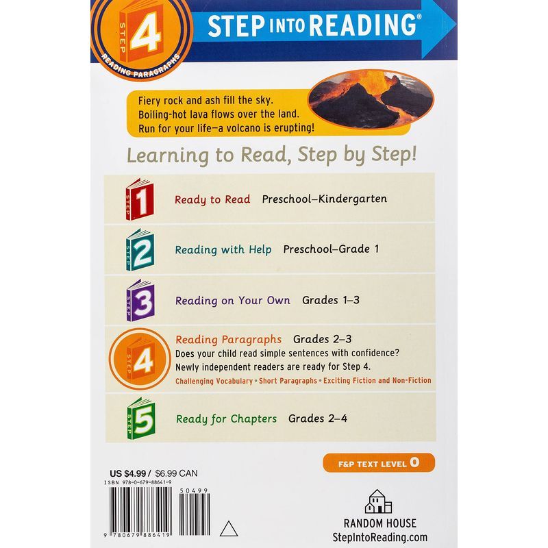 Volcanoes, Mountains Of Fire Step Into Reading Level 4