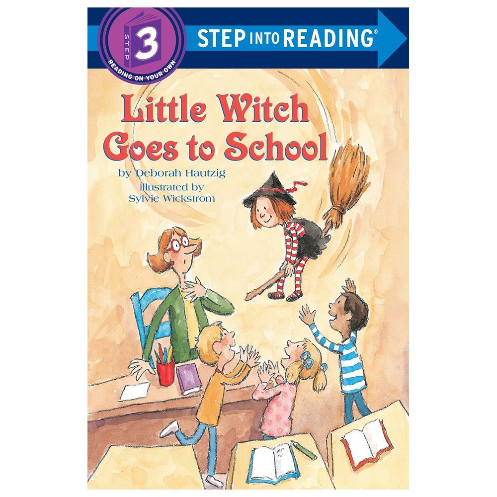  كتاب little witch goes to school: step into reading 3