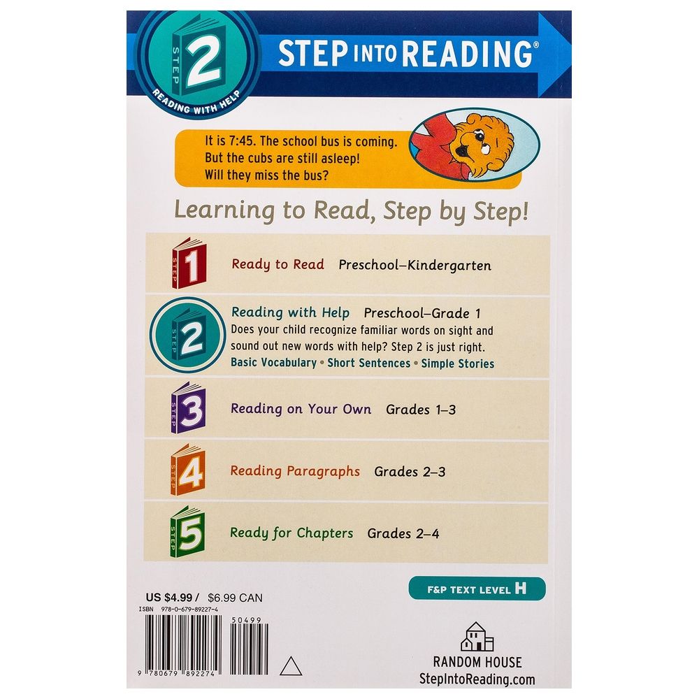 The Berenstain Bears Catch The Bus: Step Into Reading 2