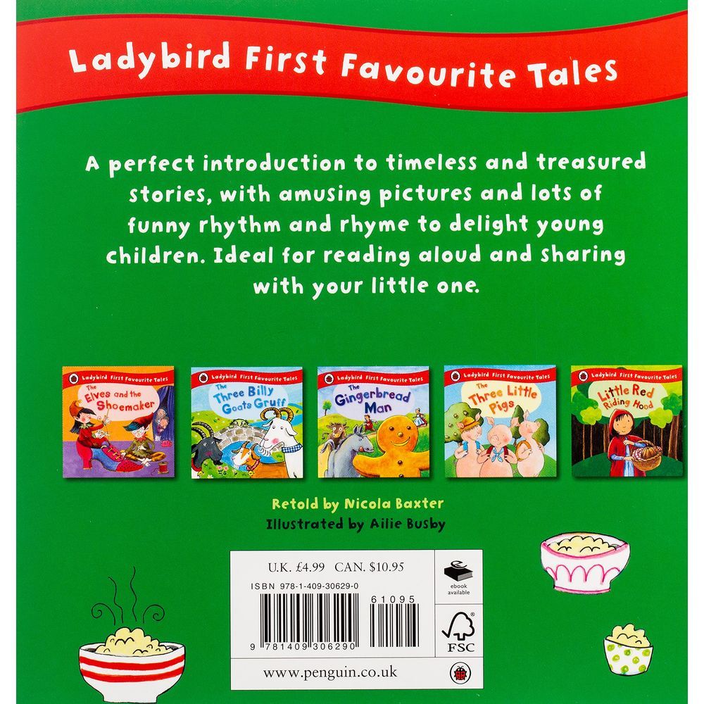  كتاب goldilocks and the three bears: ladybird first favourite tales