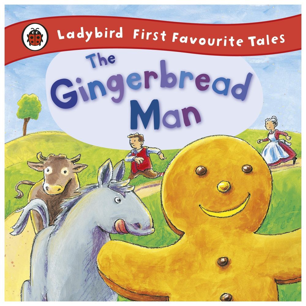  كتاب the gingerbread man: ladybird first favourite tales