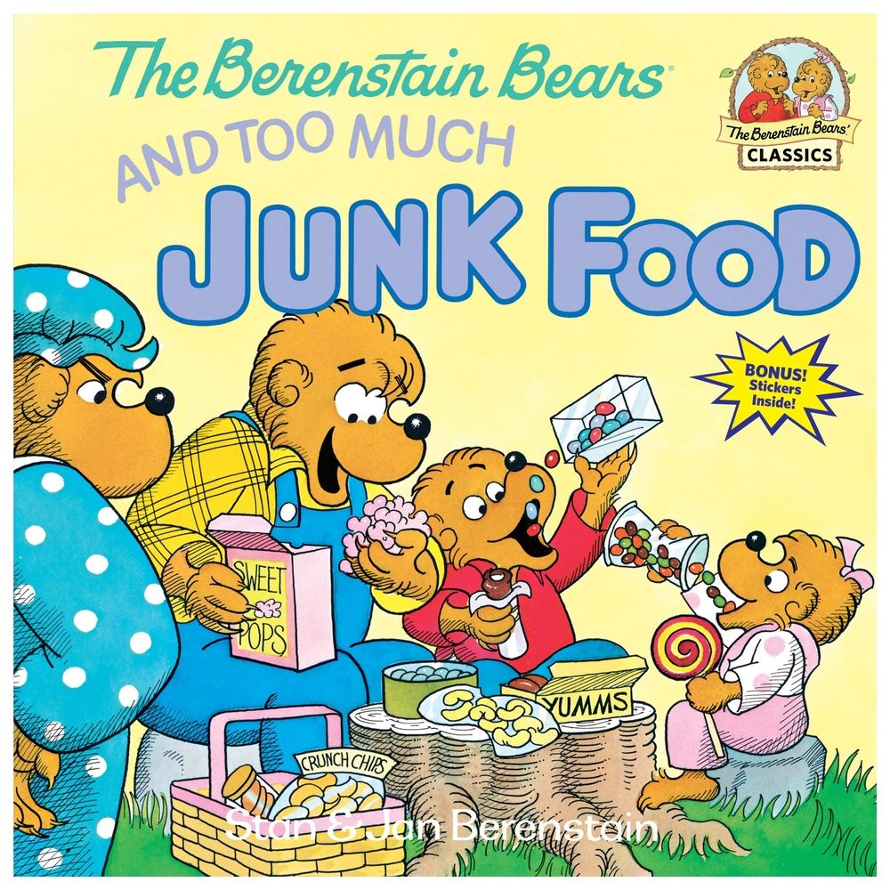  كتاب the berenstain bears - and too much junk food