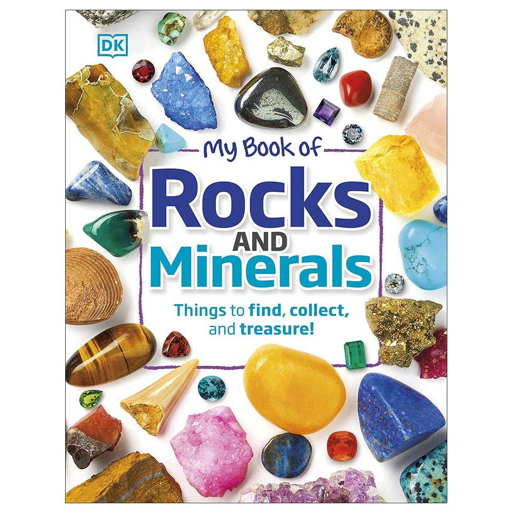 كتاب My Book of Rocks and Minerals, Things to Find, Collect and Treasure