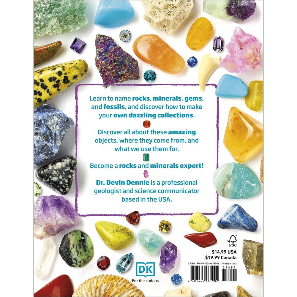 كتاب My Book of Rocks and Minerals, Things to Find, Collect and Treasure