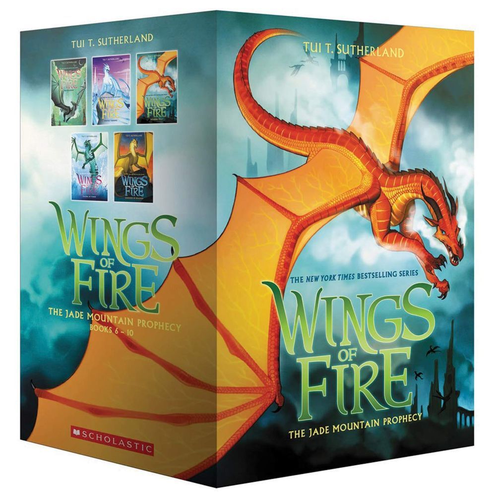 مجموعة روايات Wings Of Fire The Jade Mountain Prophecy - عدد 5