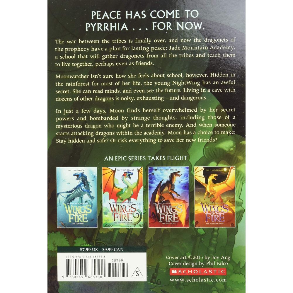 Wings Of Fire: The Jade Mountain Prophecy - Set Of 5 Books