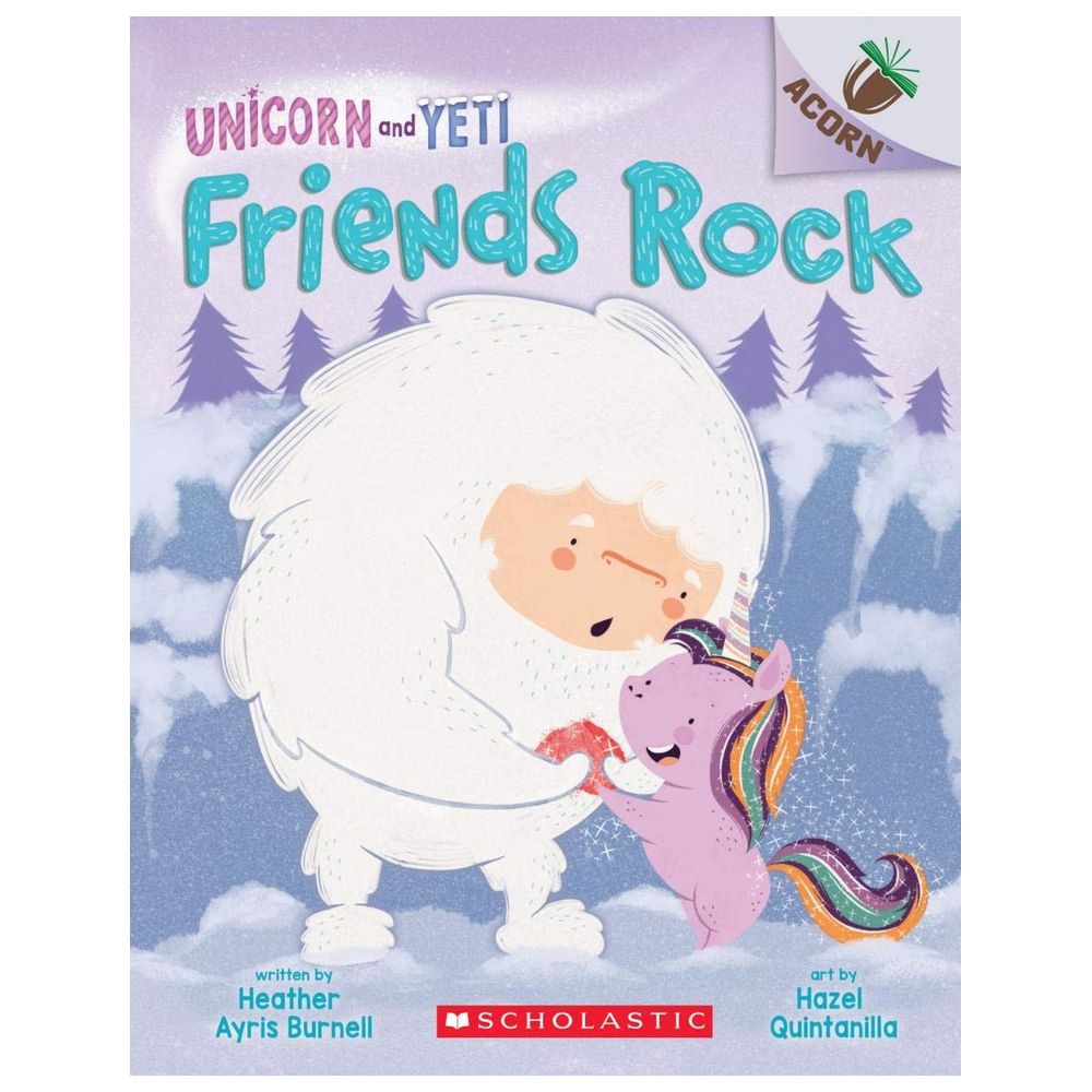 قصة Friends Rock: An Acorn Book (Unicorn and Yeti #3), Volume 3: An Acorn Book