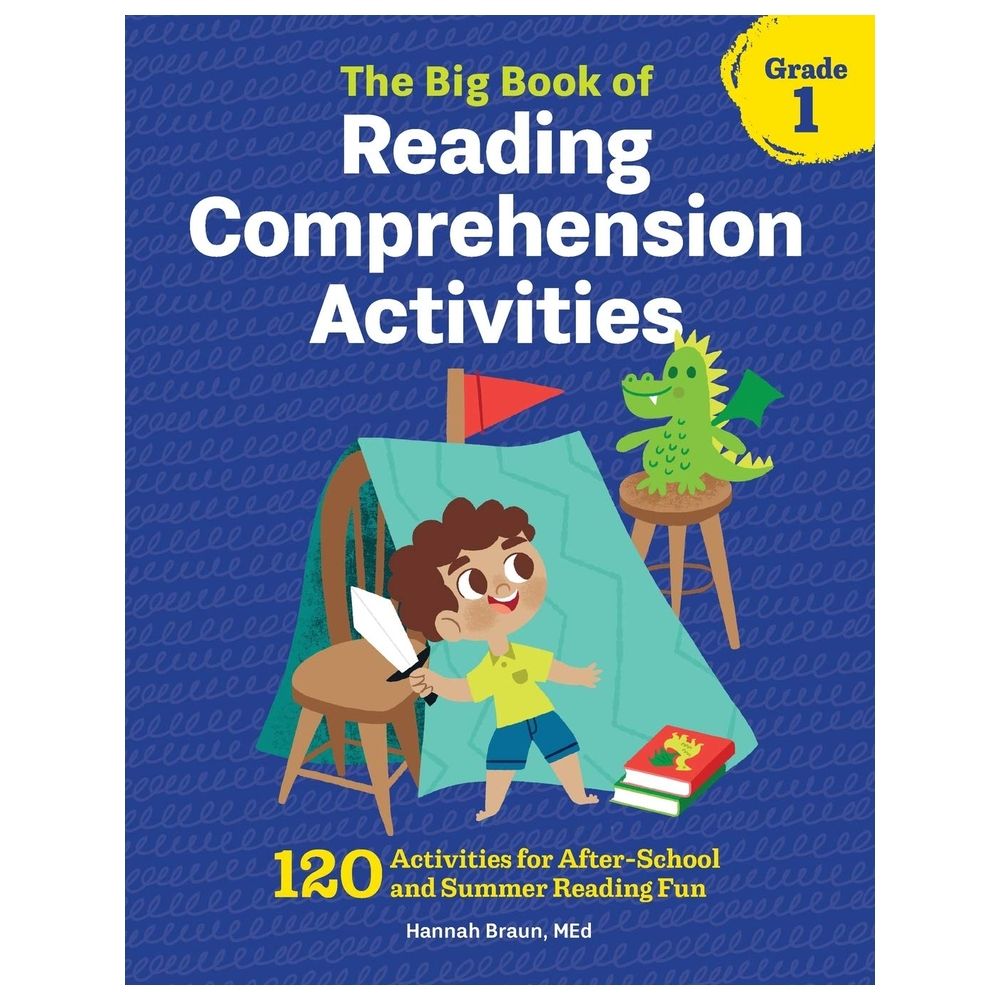  كتاب the big book of reading comprehension activities, grade 1