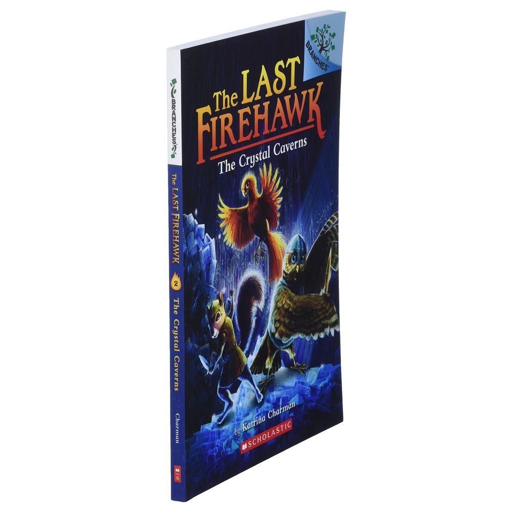 رواية The Crystal Caverns: A Branches Book (the Last Firehawk #2)