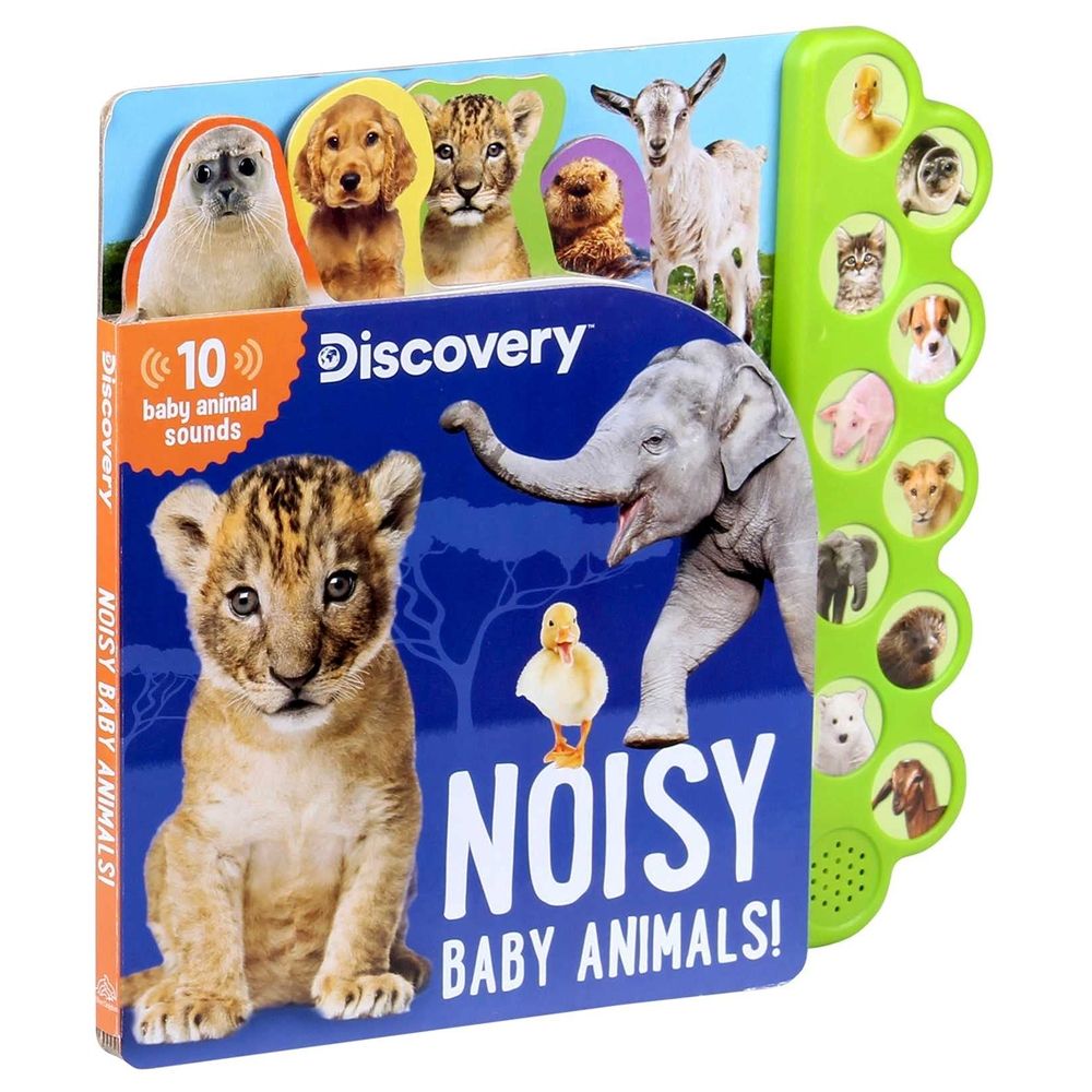  كتاب discovery: noisy baby animals!