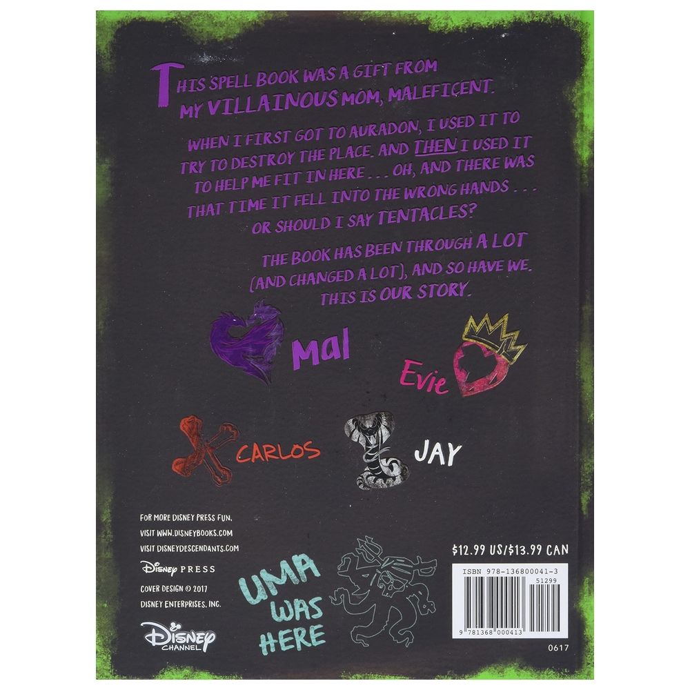  كتاب descendants 2: mal's spell book 2: more wicked magic