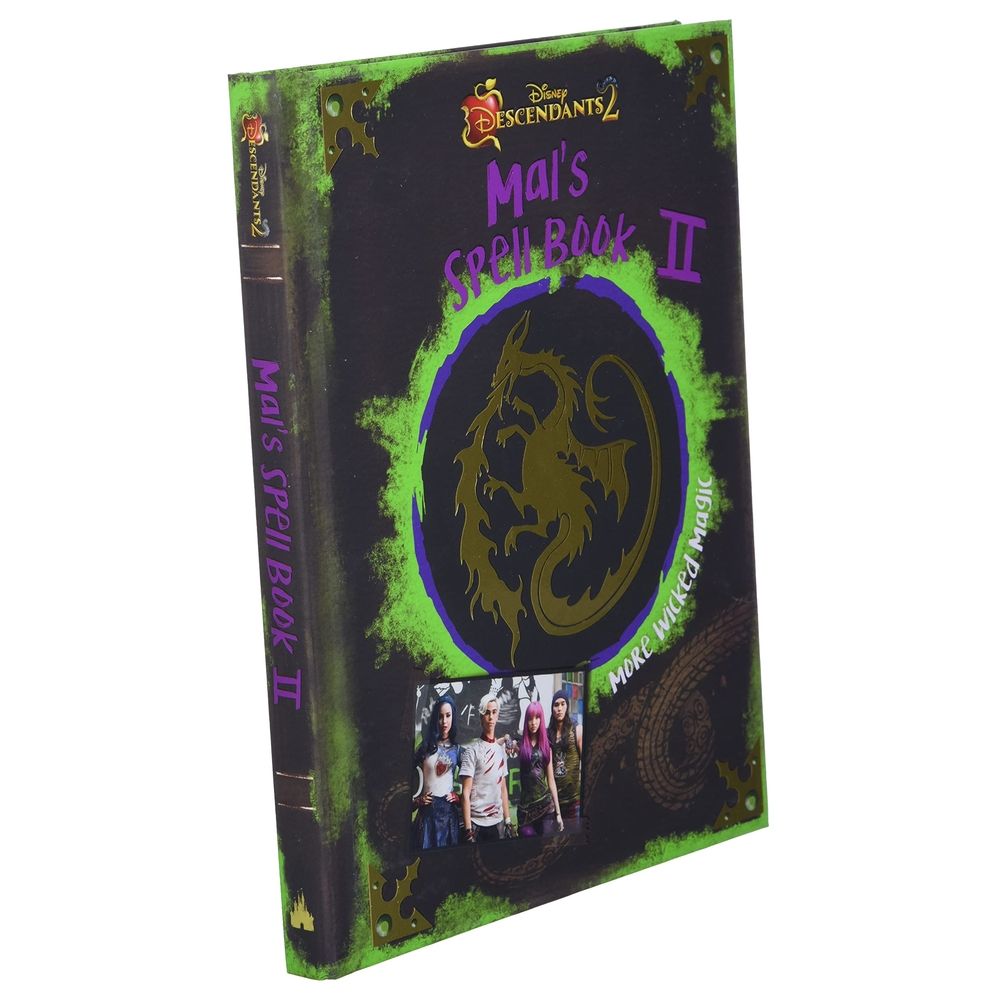  كتاب descendants 2: mal's spell book 2: more wicked magic