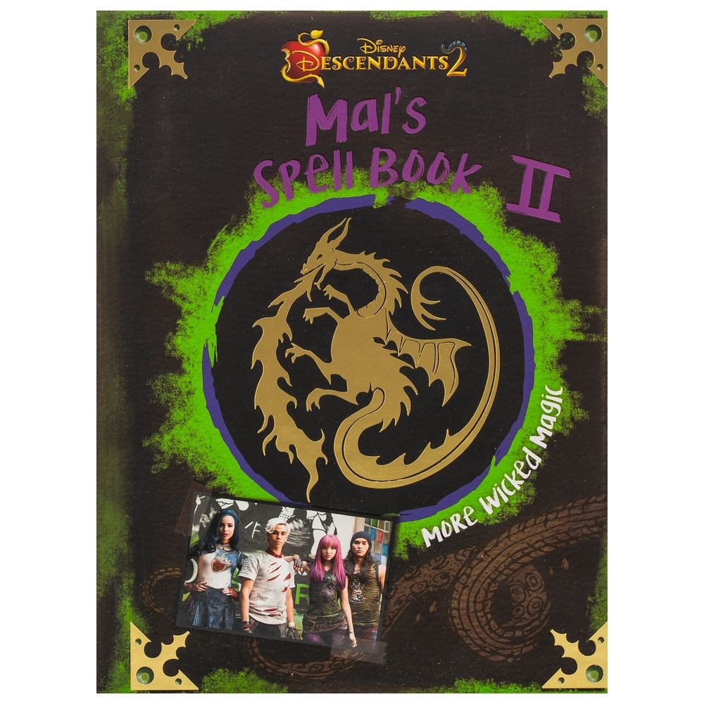  كتاب descendants 2: mal's spell book 2: more wicked magic