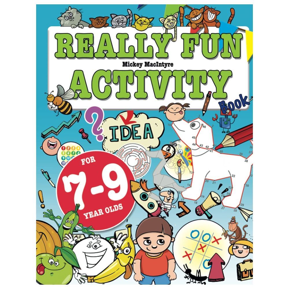 كتاب الأنشطة Really Fun Travel لعمر 7-9 سنوات