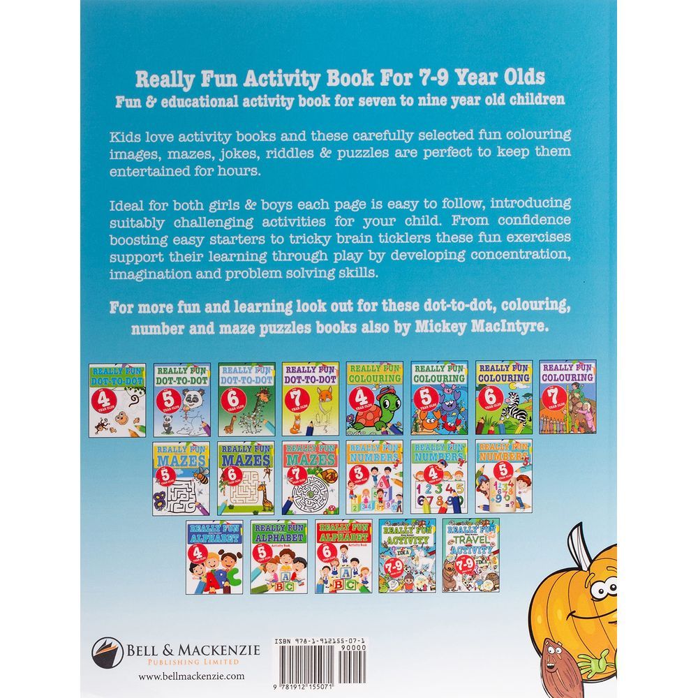 Really Fun Activity Book For 7-9 Year Olds