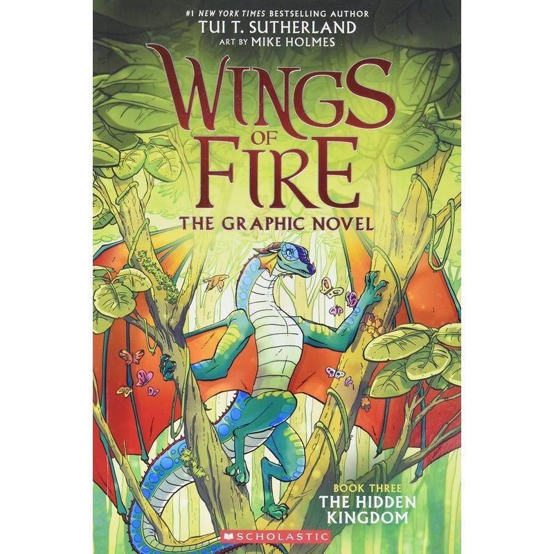 رواية Wings of Fire GraphiX #3: The Hidden Kingdom