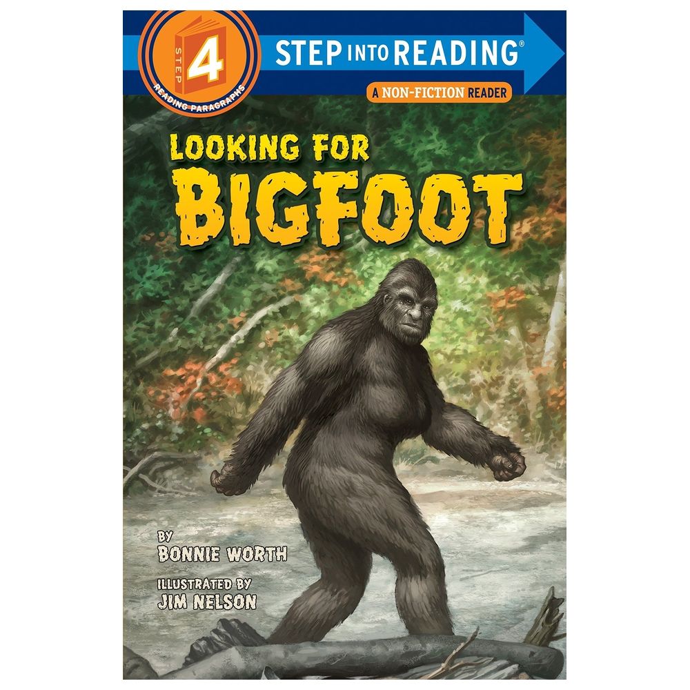  كتاب looking for bigfoot: step into reading 4