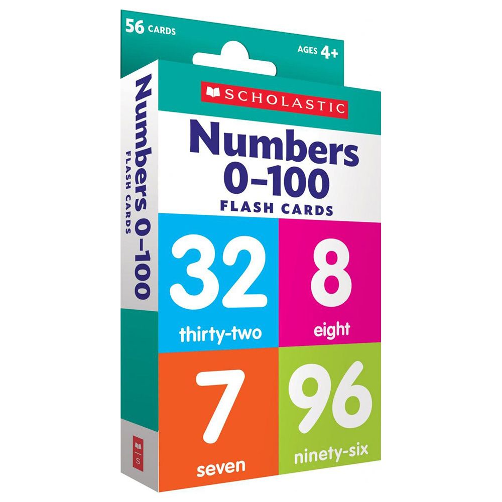 بطاقات تعليمية Numbers 0-100