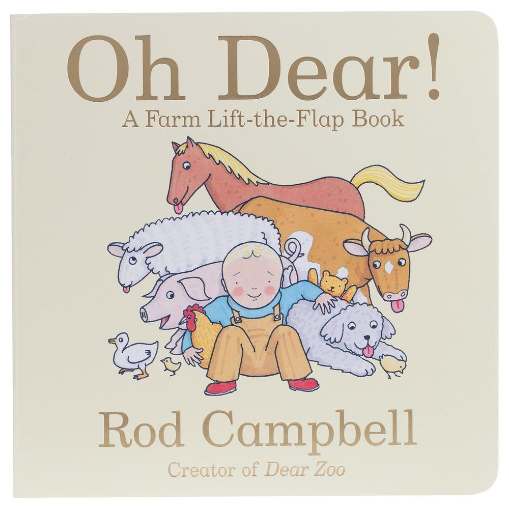  كتاب oh dear!: a farm lift-the-flap book