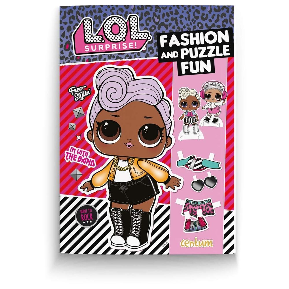 كتاب L.O.L. Surprise Fashion & Puzzle Fun