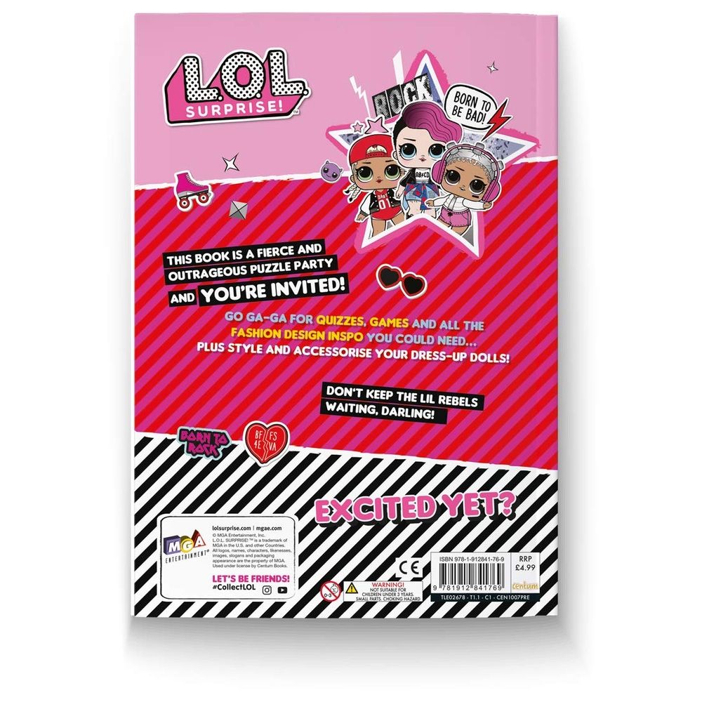 كتاب L.O.L. Surprise Fashion & Puzzle Fun