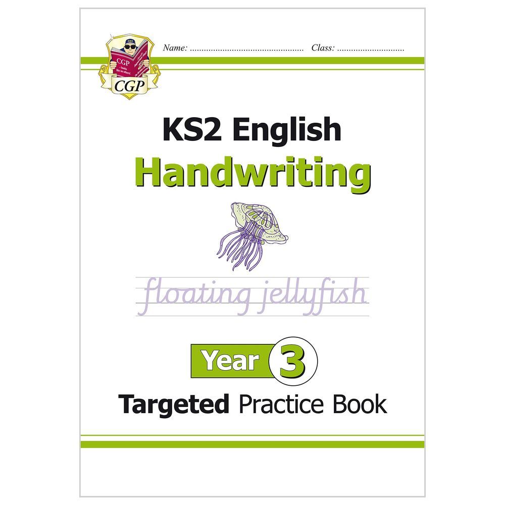  كتاب ks2 english targeted practice book: handwriting - year 3