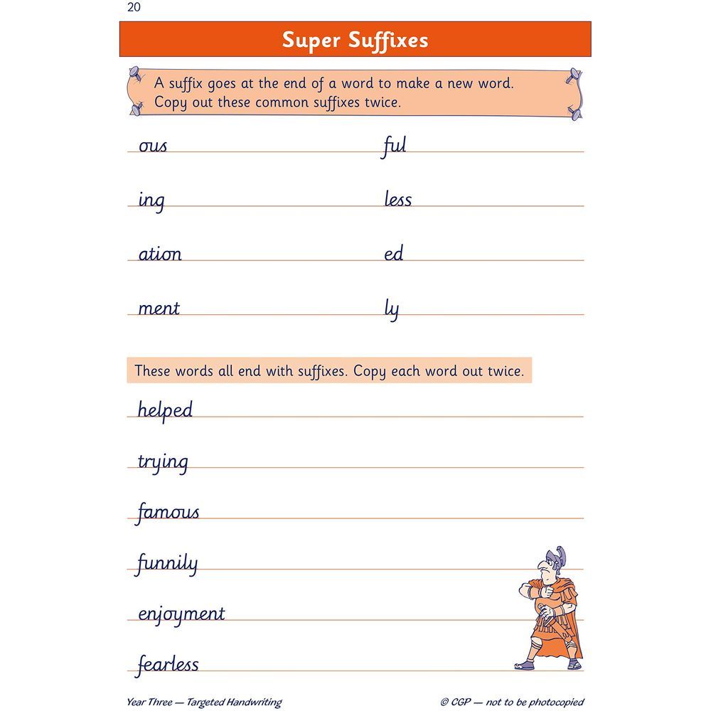 KS2 English Targeted Practice Book: Handwriting - Year 3