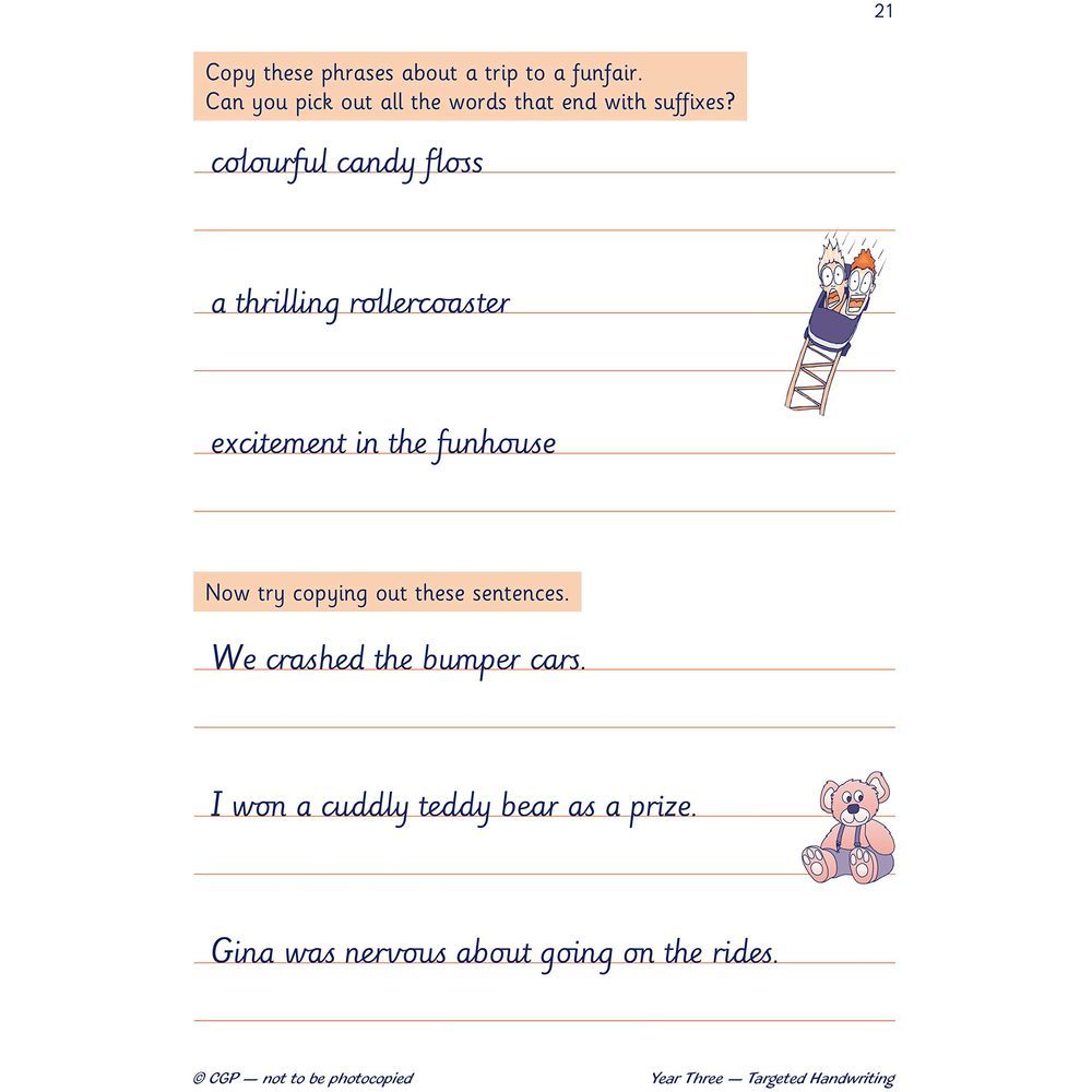 KS2 English Targeted Practice Book: Handwriting - Year 3