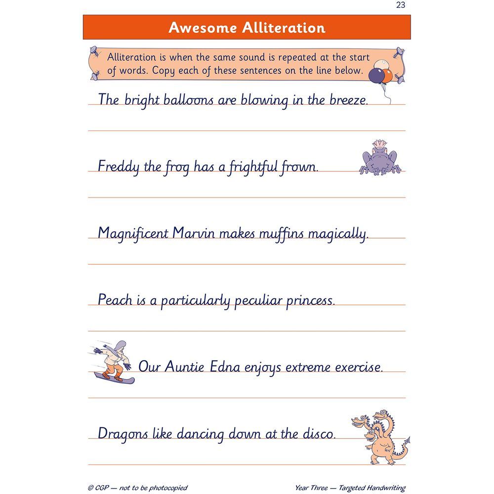 KS2 English Targeted Practice Book: Handwriting - Year 3