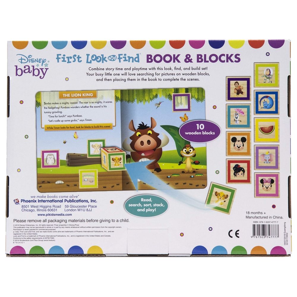  كتاب disney baby bks & blocks