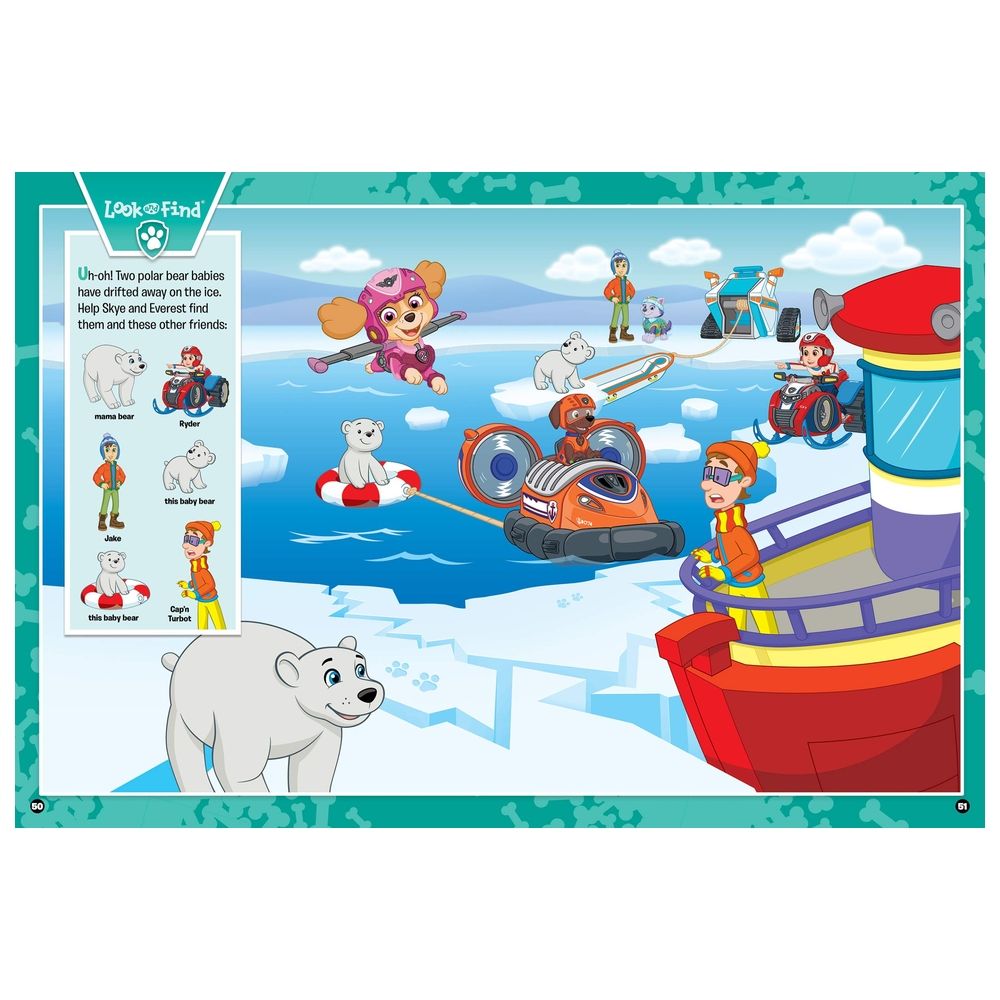  كتاب paw patrol my very own big book 80 page