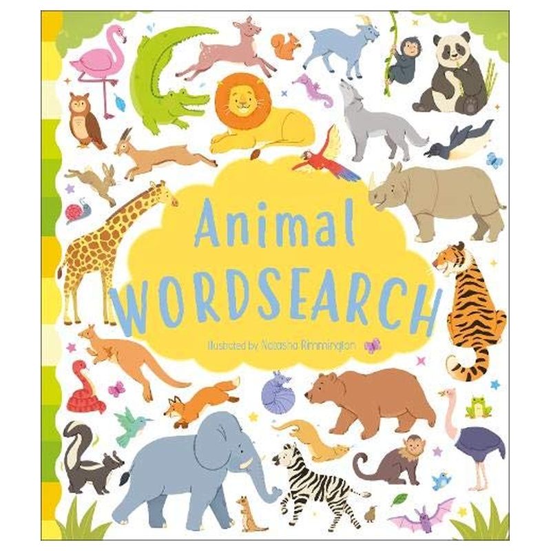  كتاب animal wordsearch