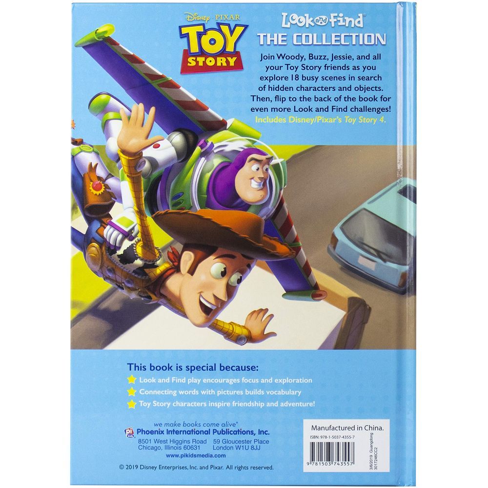  كتاب disney pixar toy story look and find - the collection