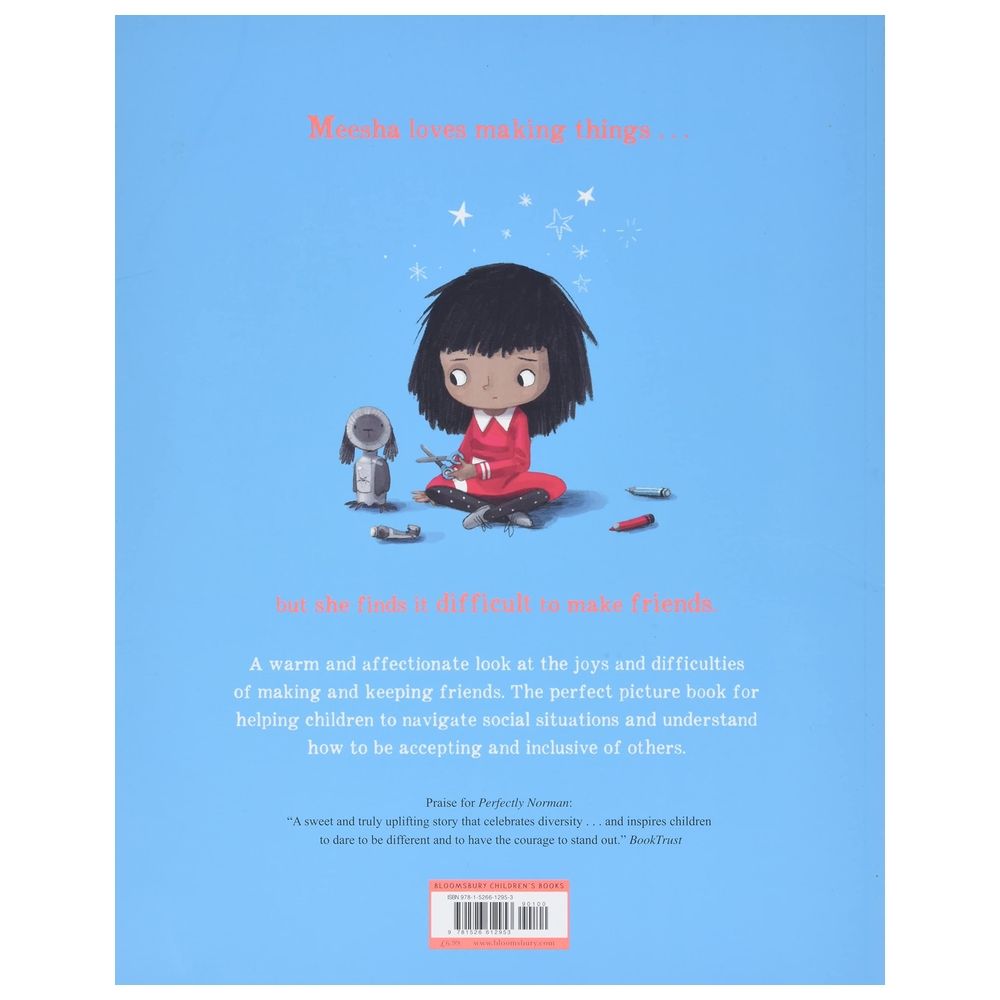  كتاب meesha makes friends: a big bright feelings book