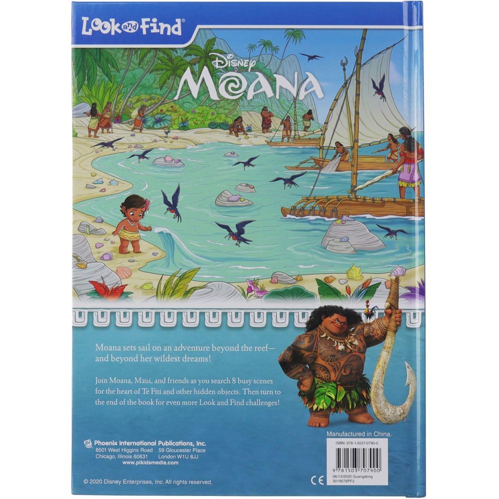  كتاب moana look and find