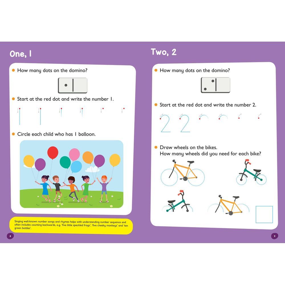 Numbers Bumper Book Ages 3-5