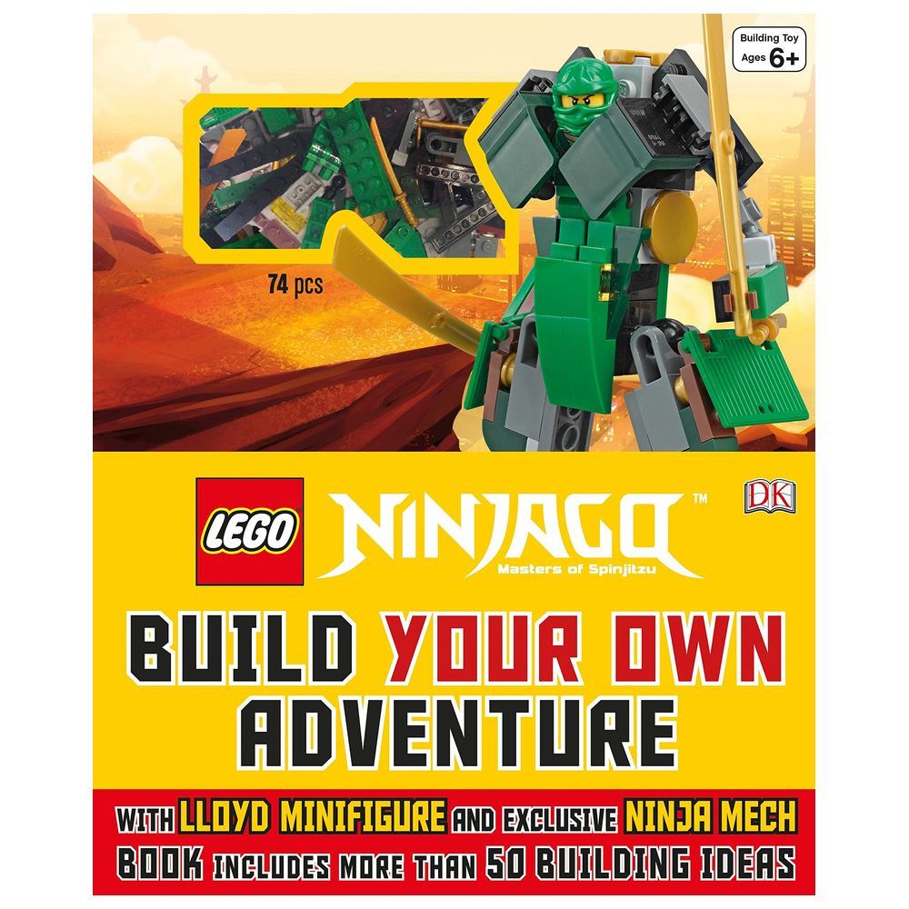 كتاب Lego Ninjago: Build Your Own Adventure