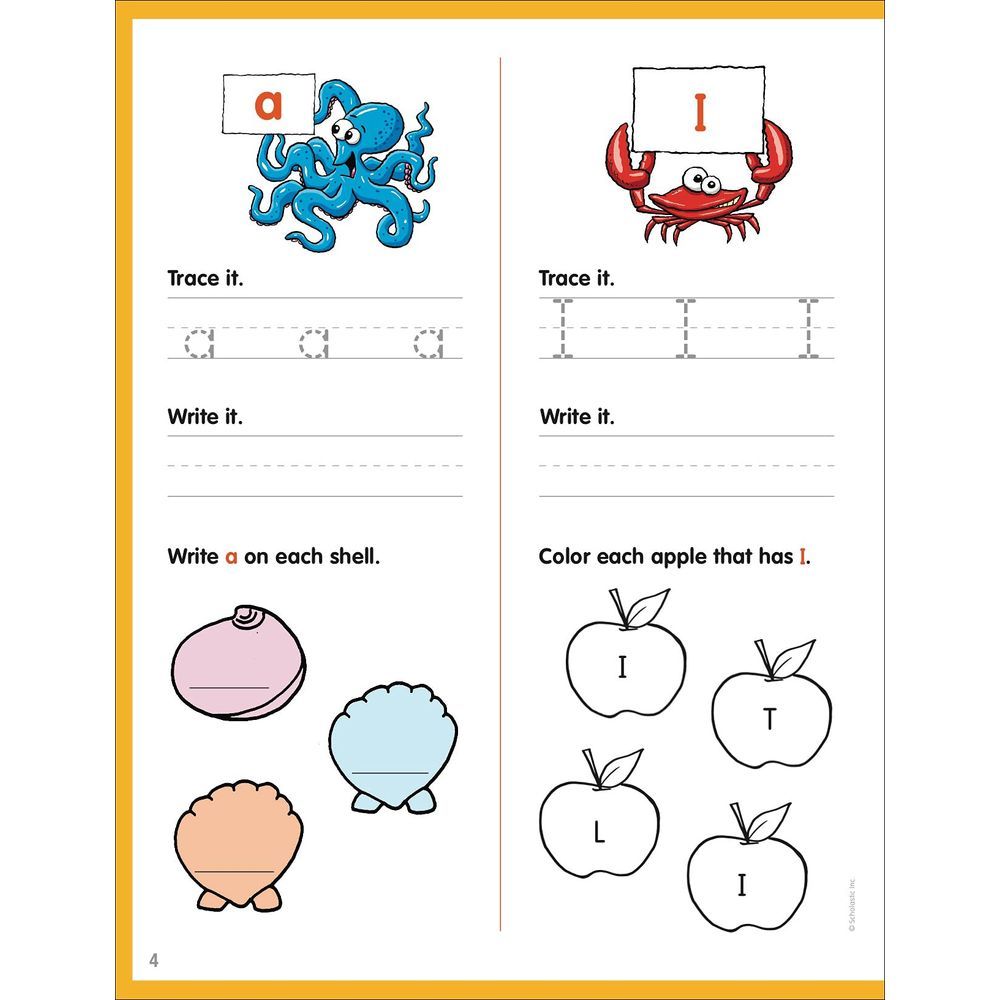 كتاب تمارين Little Skill Seekers: Sight Words Workbook